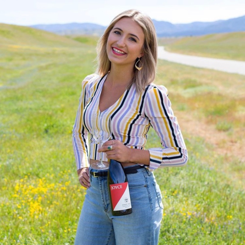 Striped Long Sleeve Crop